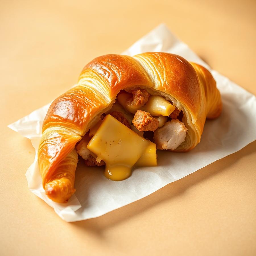 Chicken & Cheese Croissant