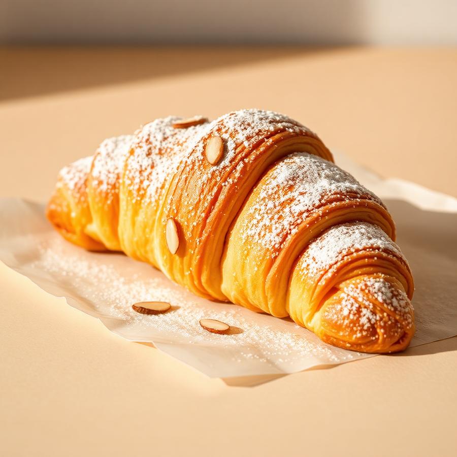 Crispy Almond Croissant