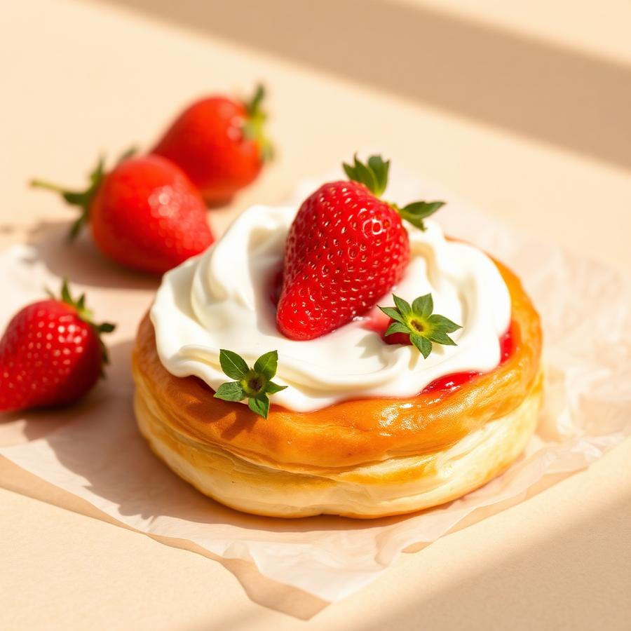 Strawberry Danish